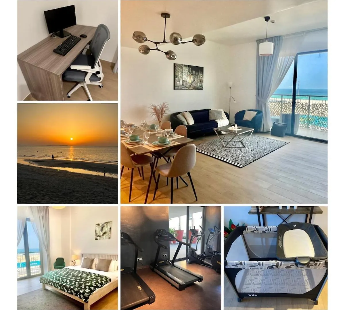 2 Bedrooms With Private Beach And Work Station ドバイ 0*,